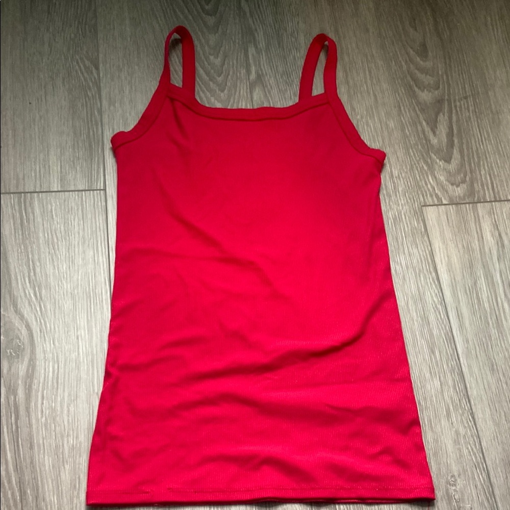 Red Women's Tank Top